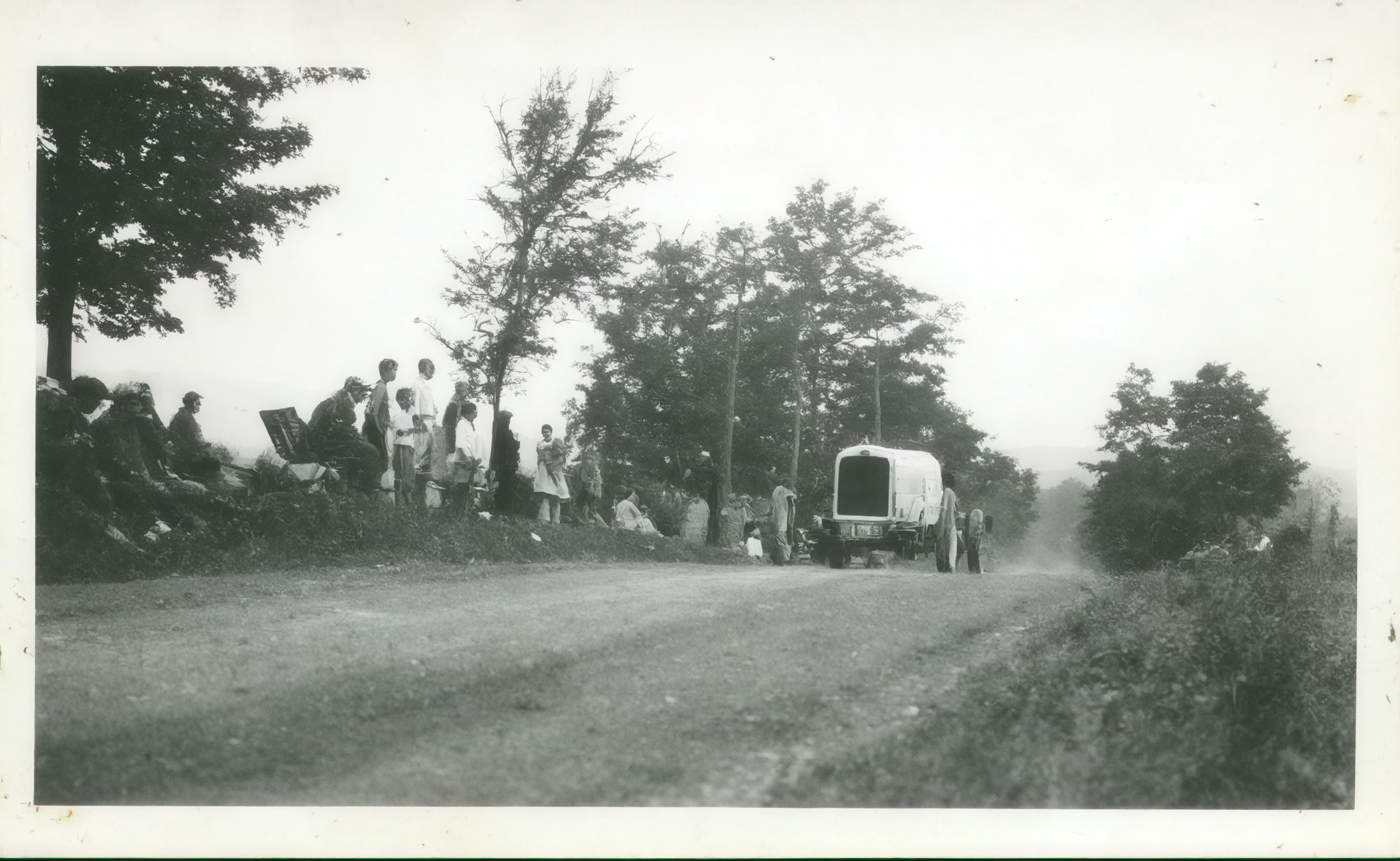 Figure 2 - " 'Hill Climber" over the top at Vickerman Hill a real winner! A Pontiac chassis and a Willoughby body!" - Photo 1926, text from a 1972 McRorie-Sautter ad.
