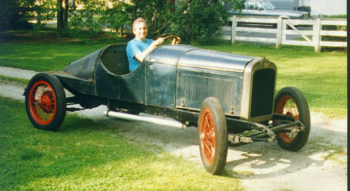 Figure 1 - The author shortly after acquiring Hill Climber
